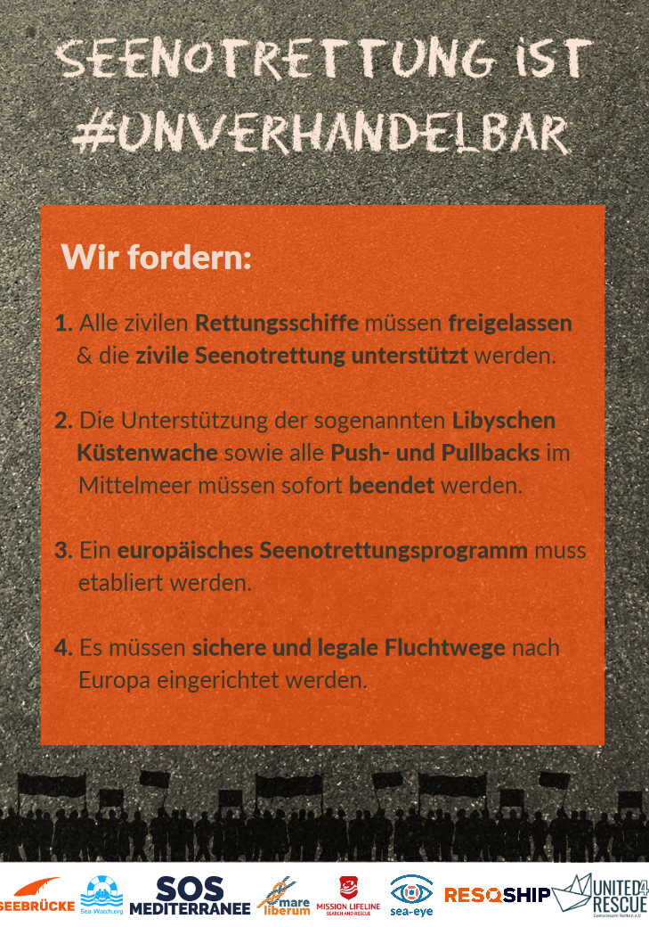 Demo-Forderungen