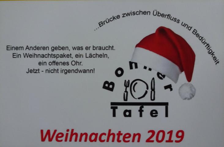 Bonner Tafel Weihnachten